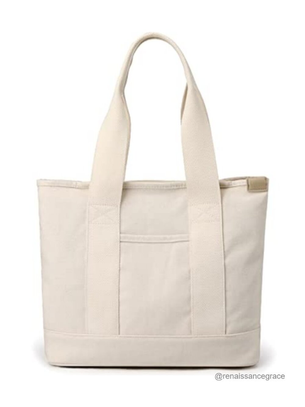 Canvas Tote Bag Women Top Handle Satchel Large Capacity Handbag Work Travel